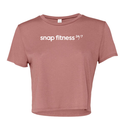 Women's Flowy Cropped Tee Thumbnail