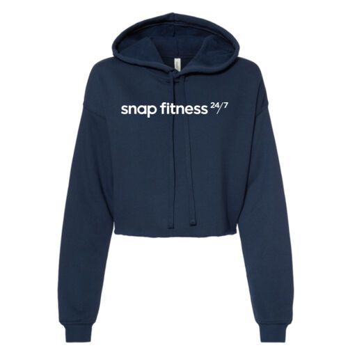 Snap Fitness - Women's Cropped Fleece Hoodie Thumbnail