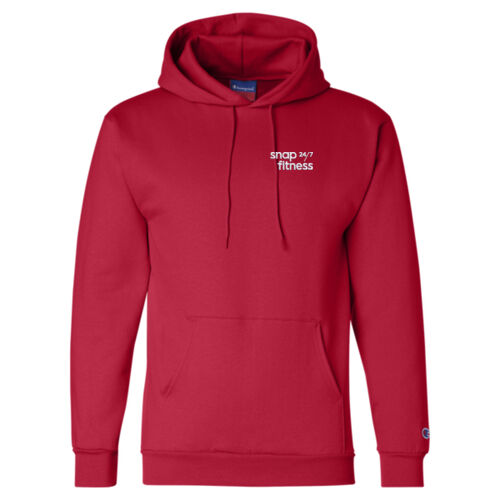 Snap Fitness - Double Dry Eco Hooded Sweatshirt - White Thumbnail
